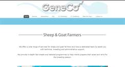 Desktop Screenshot of geneco.co.za